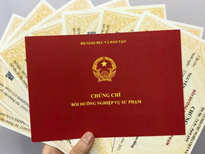 Chứng Chỉ Nghiệp Vụ Sư Phạm